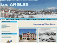 Tablet Screenshot of lesangles.fr